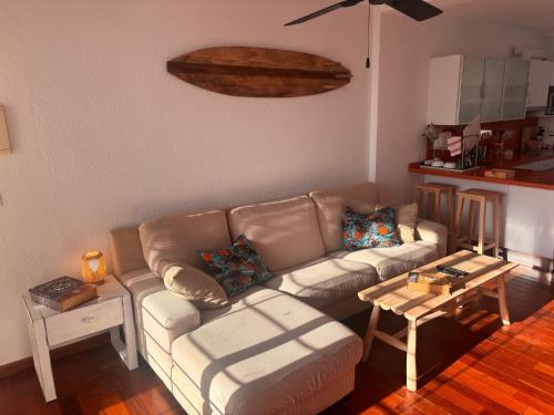 Ein Sitzbereich in der Unterkunft Atlantic View Apartment-El Rompido