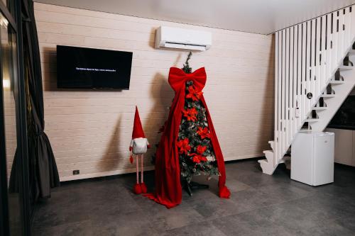 TV/trung tâm giải trí tại A-frame Marva