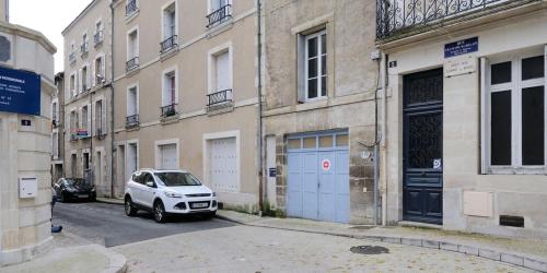 Bygningen som lejligheden ligger i