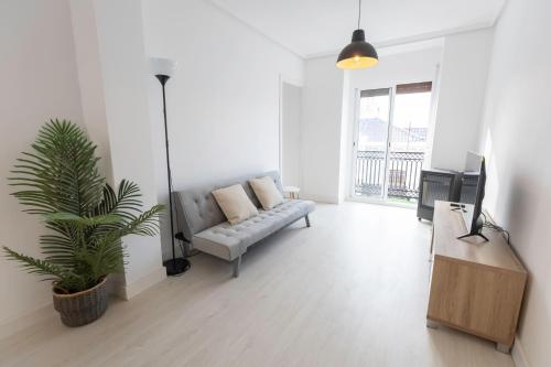 TV a/nebo společenská místnost v ubytování Encantador Apartamento de Lujo en Valencia 3 Dormitorios