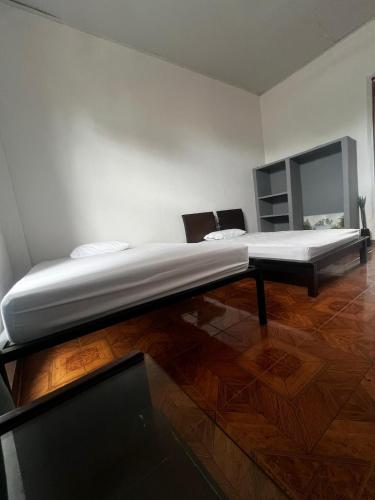 Ένα ή περισσότερα κρεβάτια σε δωμάτιο στο Apartamento La Casona