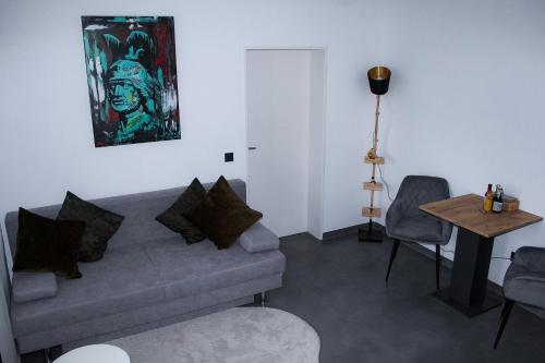 Χώρος καθιστικού στο Bergapartment I Netflix I Disney I Bad I Küche