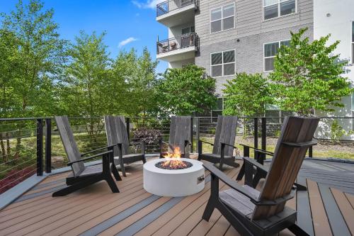 Μπαλκόνι ή βεράντα στο Kasa On The River Boise