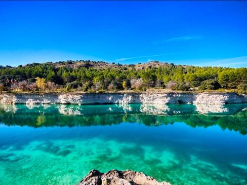 Naturlandskabet i nærheden af lejligheden