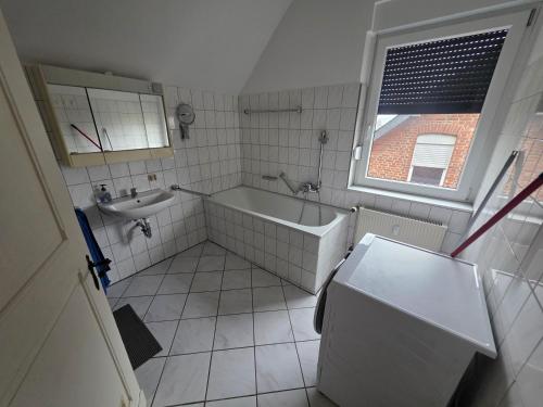 Koupelna v ubytování Nika