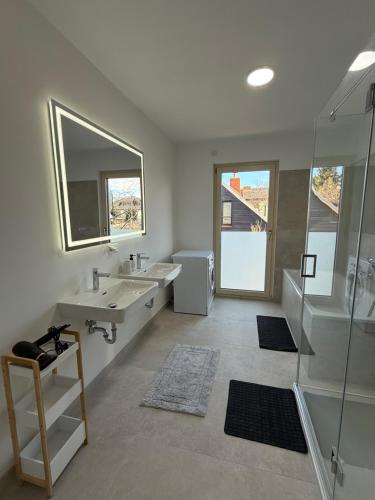 Koupelna v ubytování My Deer Apartment