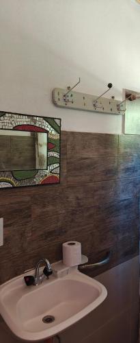 Koupelna v ubytování El mamboreta