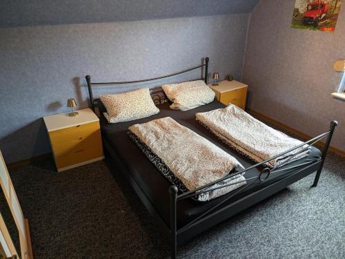 Ένα ή περισσότερα κρεβάτια σε δωμάτιο στο Das Dorfkind