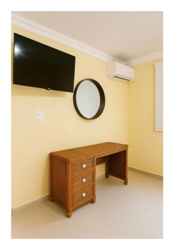 Residencial espinal 2 tesisinde bir televizyon ve/veya eğlence merkezi