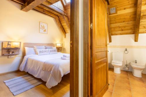 Ванная комната в Casa val de Unhola