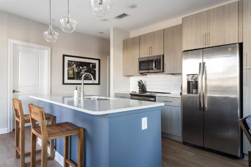 Una cocina o cocineta en Kasa Freemorewest Charlotte