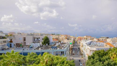 Γενική άποψη της πόλης Τελ Αβίβ ή θέα της πόλης από  αυτό το ξενοδοχείο