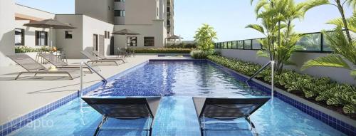 Swimmingpoolen hos eller tæt på Skyline - Apto 807 Torre 1 - 3 Quartos