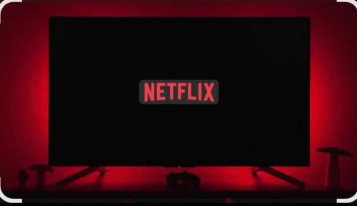 ekran telewizora z napisem Netflix w obiekcie Marra Central Studio w mieście Nikšić