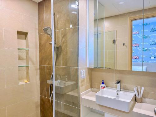 Koupelna v ubytování The Song Your Home Apartment - Căn Hộ Du Lịch 5 Sao Cạnh Biển