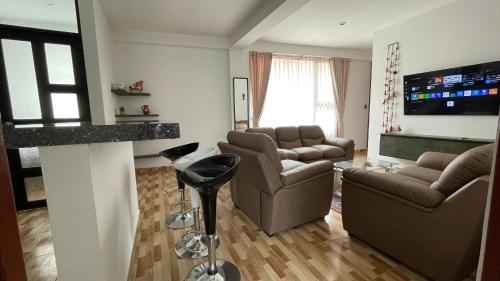 Et tv og/eller underholdning på Departamento en Urubamba