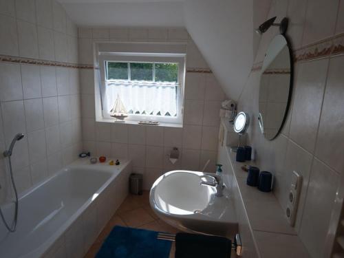 Ένα μπάνιο στο Amanda 1 Comfortable holiday residence