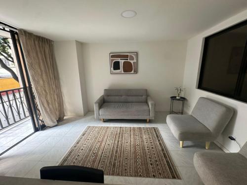 Posezení v ubytování Apt 201 - San Fernando