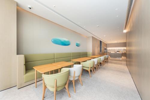 Posezení v ubytování JI Hotel Suzhou Shihu East Road Subway Station