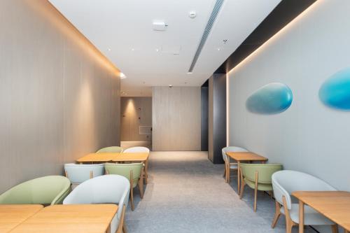 Posezení v ubytování JI Hotel Suzhou Shihu East Road Subway Station