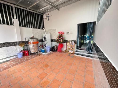 Kuchyň nebo kuchyňský kout v ubytování GAO Motel