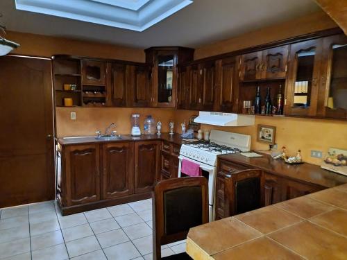 Η κουζίνα ή μικρή κουζίνα στο Casa San Lázaro