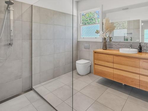 Koupelna v ubytování Tickety-Boo on Collopy