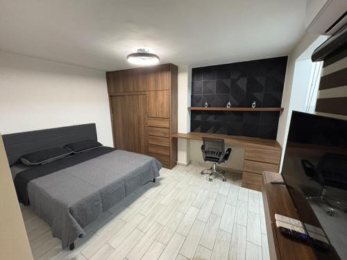 TV a/nebo společenská místnost v ubytování Executive Dept