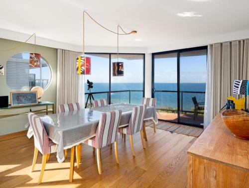 En generel havudsigt eller havudsigten taget fra lejligheden