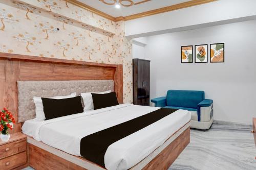 Postel nebo postele na pokoji v ubytování Collection O Digha Ghat Formerly Hotel Shahnai