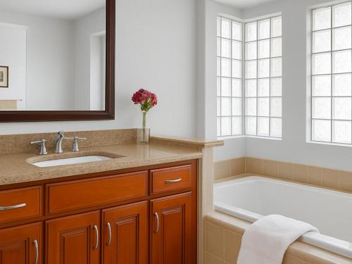 Koupelna v ubytování Marriott's Desert Springs Villas I - STUDIO