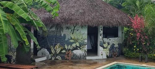 Zahrada ubytování MAISON CARREE