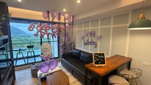 Posezení v ubytování 湯之宿