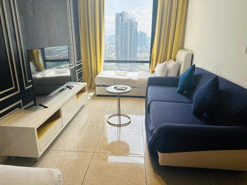 Posezení v ubytování Bukit Bintang Suites KL