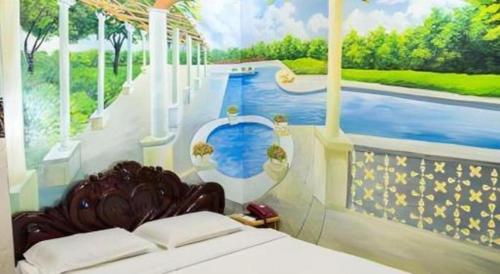 La alberca dentro o cerca de Phuong Linh Hotel