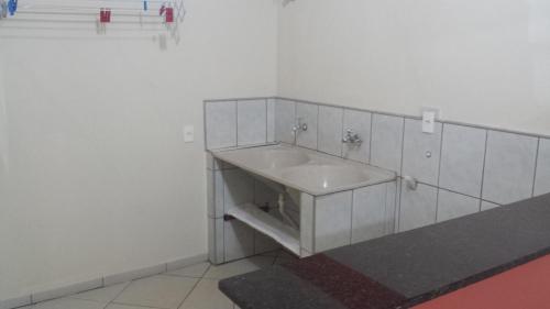 Ванная комната в Pousada Santa Cecília