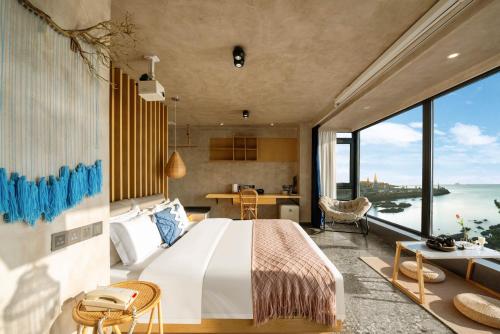 Posezení v ubytování NAYUTA Smart Seaside Homestay