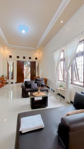 Posezení v ubytování Guest House Griya Mundu Kerten