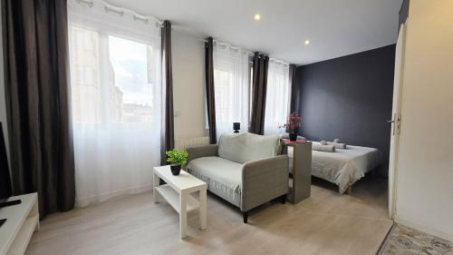 Кровать или кровати в номере Velvetissime