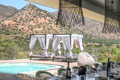 Γενική θέα στο βουνό ή θέα στο βουνό από  αυτή η βίλα