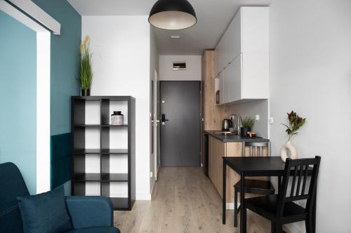 Η κουζίνα ή μικρή κουζίνα στο ADLER Apartments