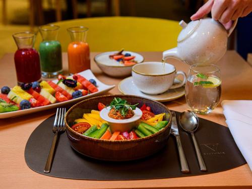 Comida en el hotel o alrededores