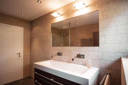 Koupelna v ubytování Sunside Stay