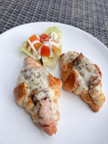 Jídlo v bed and breakfast nebo okolí