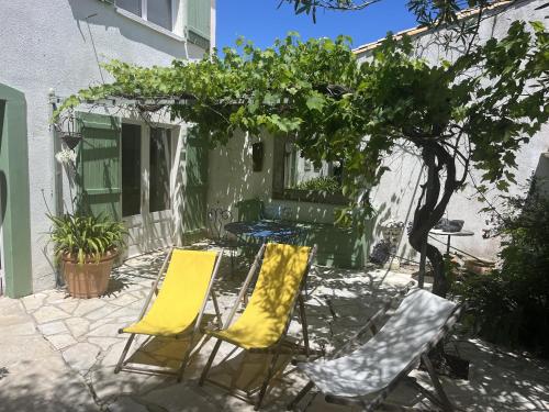 800m de la plage, maison pour 7 avec jardin