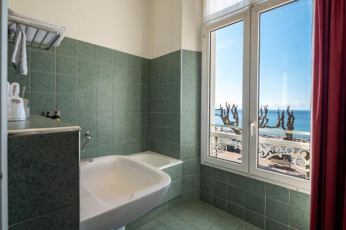 Koupelna v ubytování Excelsior