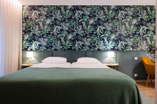 En eller flere senge i et værelse på Byobu Apartment, by Bolhão Residences