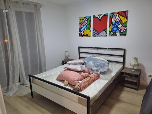 Ένα ή περισσότερα κρεβάτια σε δωμάτιο στο Play Apartments