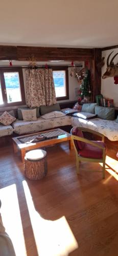 Posezení v ubytování Attico Vittoria