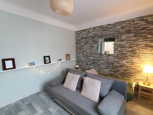 Χώρος καθιστικού στο La Gilbertine